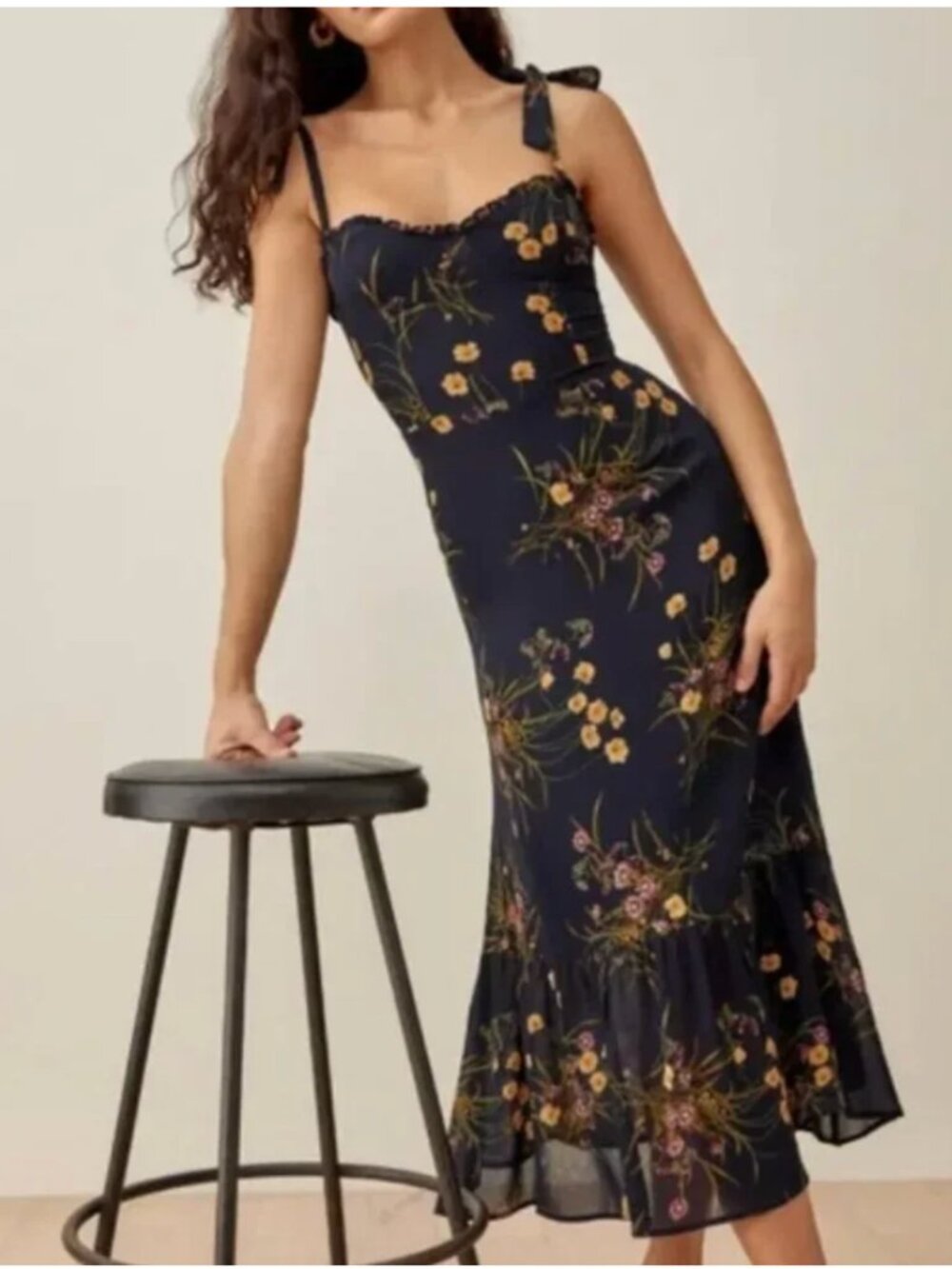 Reformation Nikita Dress Mademoiselle - Size 4